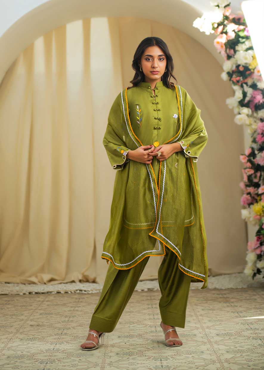 Spring Allure - Olive Green